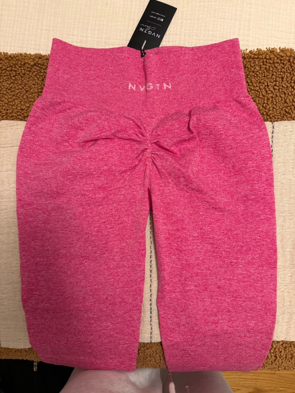 NVGTN Fuchsia NV Seamless Leggings
